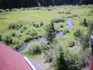 View from roof top