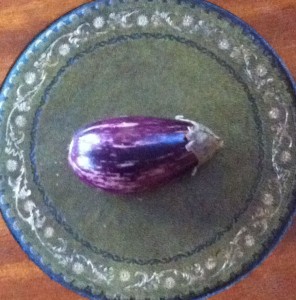 A visual representation of the luscious mysterious beauty of the eggplant