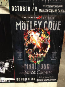 Motley poster on Bowery