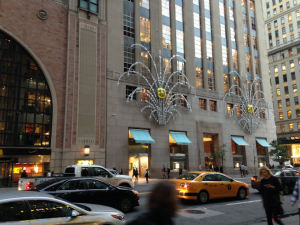 Tiffany's as viewed on 57th St.