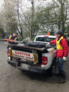 Loading the pickup